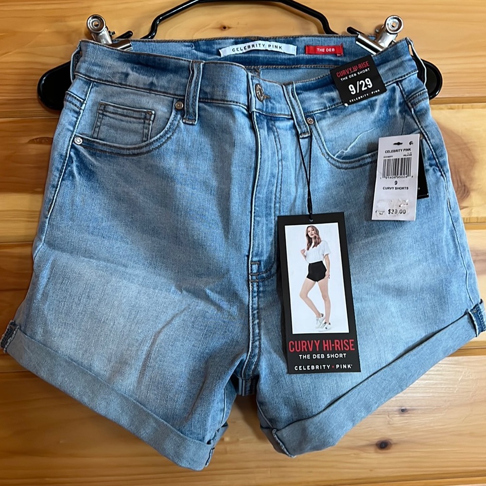 High rise shorts